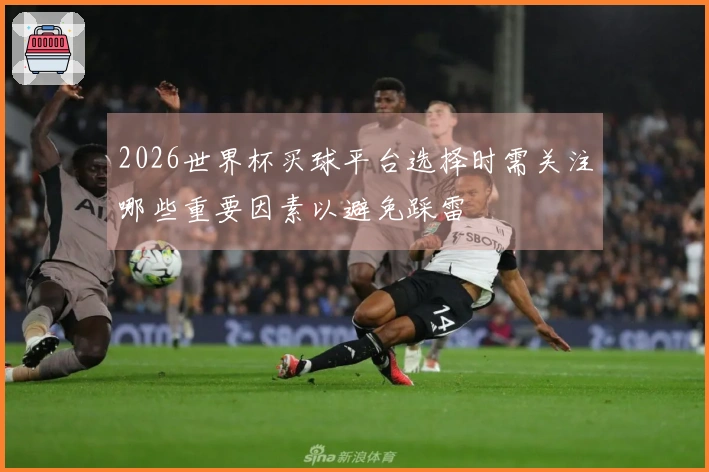 2026世界杯买球平台选择时需关注哪些重要因素以避免踩雷