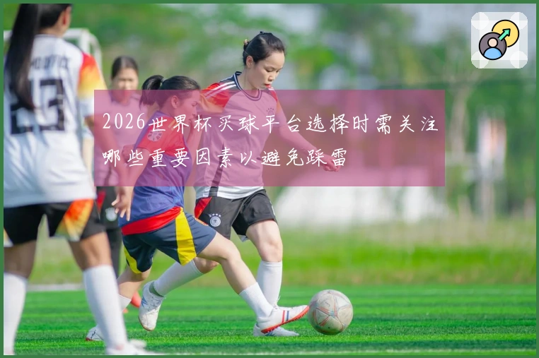2026世界杯买球平台选择时需关注哪些重要因素以避免踩雷